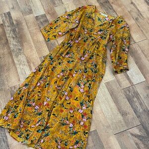 Natural Life Yellow Maxi Dress